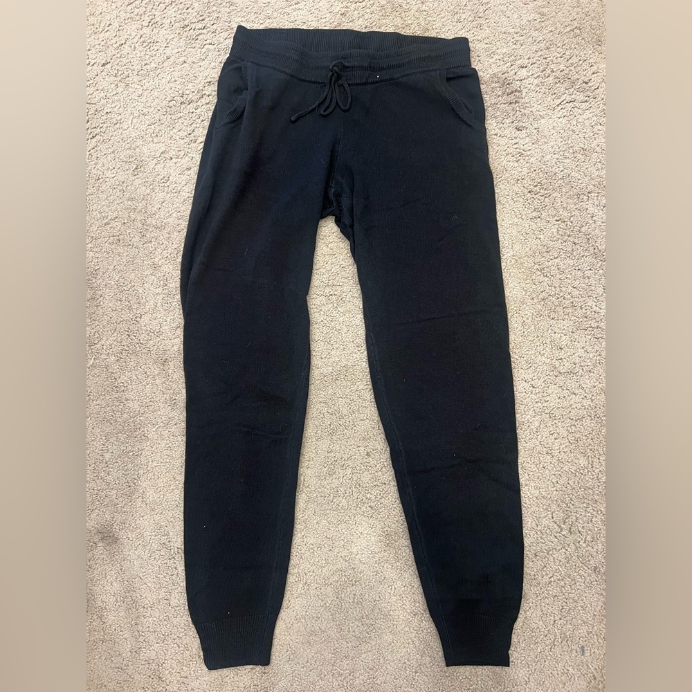 New York & Company Charcoal Knit Pants